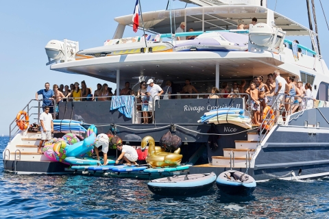 Cannes: Halbtägige KatamaranfahrtCannes: Halbtägige Katamaran-Bootsfahrt