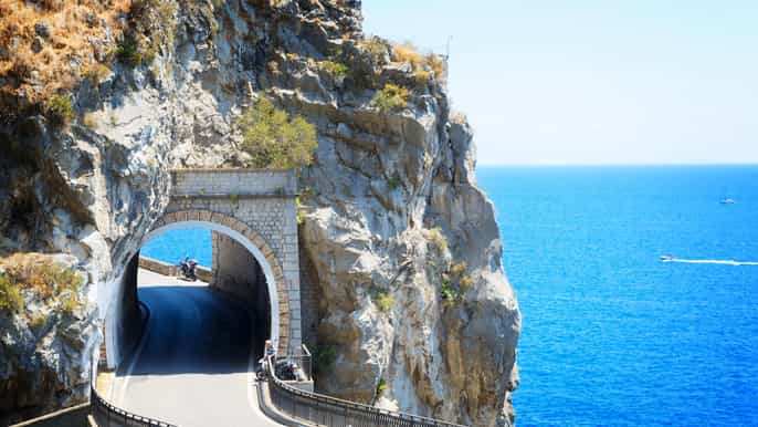 transfer from naples to positano