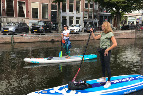 Amsterdam: 2 timmars tur med Stand Up Paddle BoardAmsterdam: 2-timmars Stand Up Paddle Board Tour