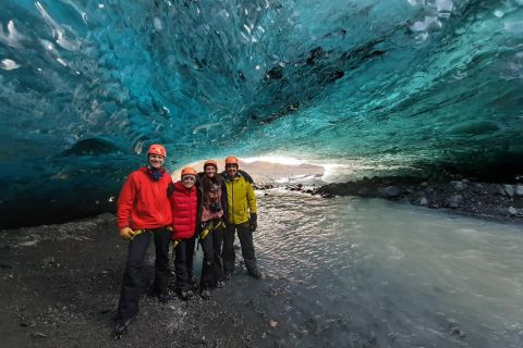 From Jökulsárlón: Crystal Blue Ice Cave Super Jeep Tour
