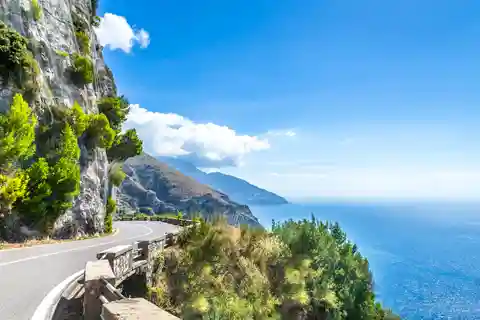 From Rome: Transfer to Amalfi Coastline via Herculaneum