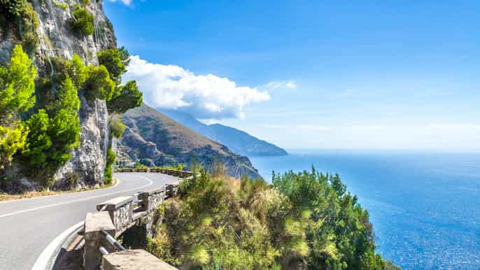desde roma traslado a la costa de amalfi por herculano