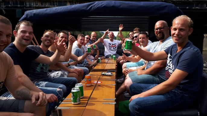 amsterdam private beer boat
