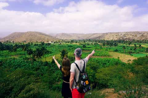 From Praia: Banana Plantation and Botanical Garden Tour