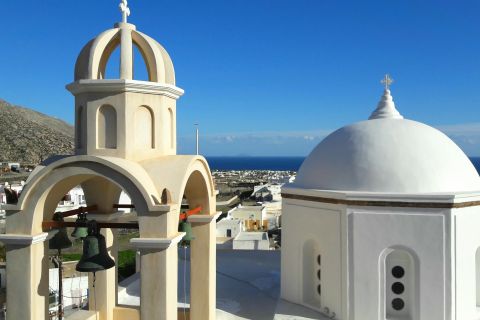 Santorini: Private 4-Hour Cultural Villages Sightseeing Tour