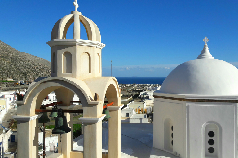 Santorini: privérondleiding door culturele dorpen van 4 uur