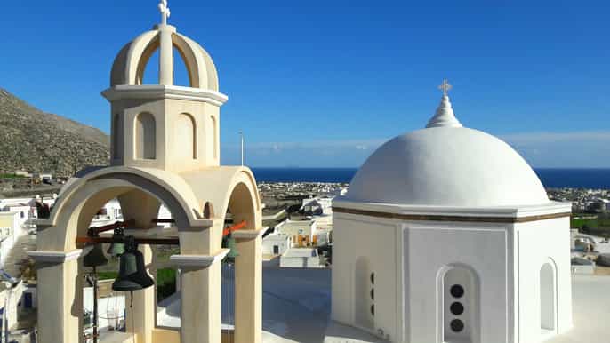 santorini private 4hour cultural villages sightseeing tour