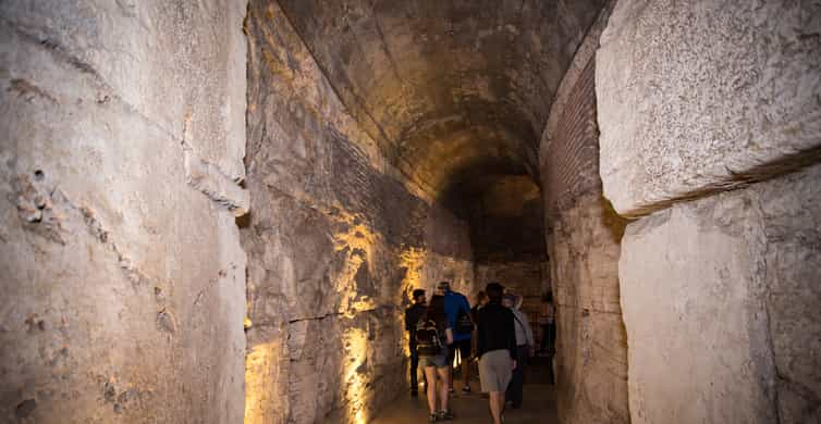 Rome souterrains du Colisée arène et Rome antique GetYourGuide