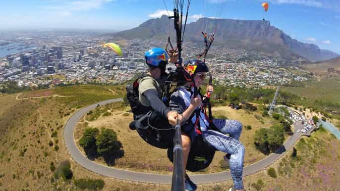cape town tandem paragliding adventure