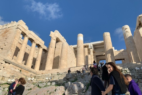 Athene: rondleiding Akropolis met toegangsbewijsTour in een klein groepje in het Engels