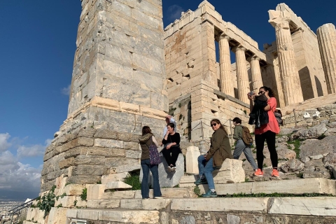 Athènes : visite guidée de l'Acropole avec billet d'entréeVisite en petit groupe - anglais