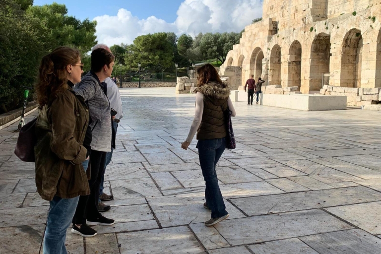 Athènes : visite guidée de l'Acropole avec billet d'entréeVisite en petit groupe - anglais
