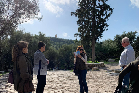 Athènes : visite guidée de l'Acropole avec billet d'entréeVisite en petit groupe - anglais