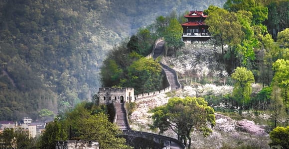 Shanghai: Tagestour zur südlichen Großen Mauer mit dem Hochgeschwindigkeitszug