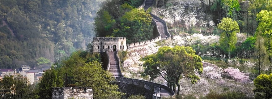 Shanghai: Escursione della Grande Muraglia Meridionale con il treno proiettile