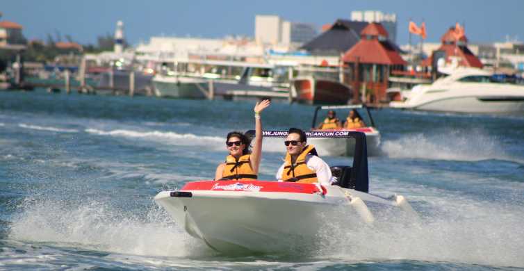 Cancún Speedboat Snorkel & Jet Ski Rental Combo Tour GetYourGuide