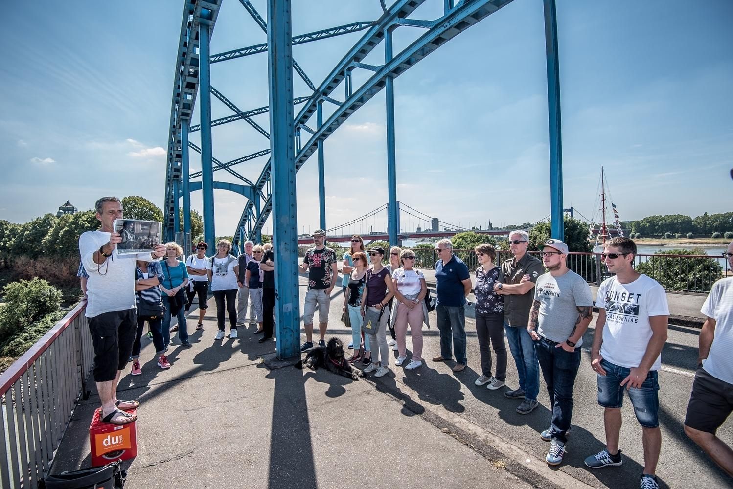 Schimmi-Tour mit Currywurst in Duisburg-Ruhrort