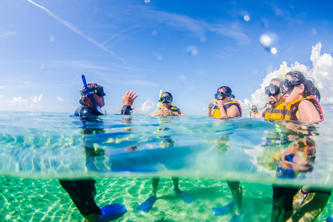 Cancún: tour combinado de lancha motora, snorkel y alquiler de motos acuáticas