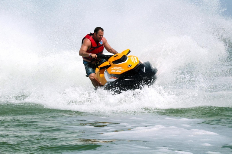 Cancún: tour combinado de lancha motora, snorkel y alquiler de motos acuáticas