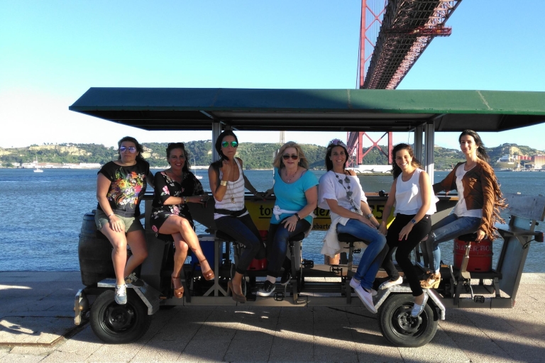 Lizbona: Beer Bike Tour nad rzeką