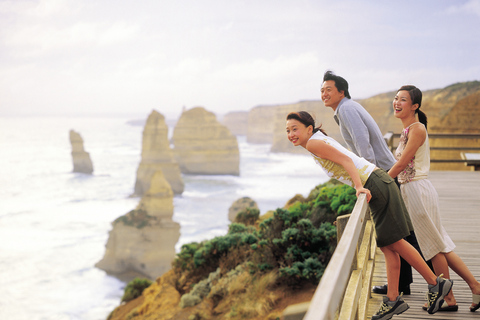 Vanuit Melbourne: Great Ocean Road-dagtrip in omgekeerde richting met lunch