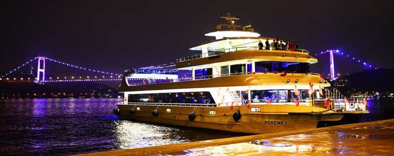 Istanbul: Bosphorus Music and Dinner Cruise w/ Private Table