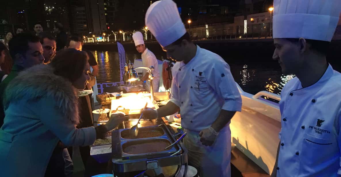 Dubai: 2-Hour Mega Yacht Tour with Buffet Dinner