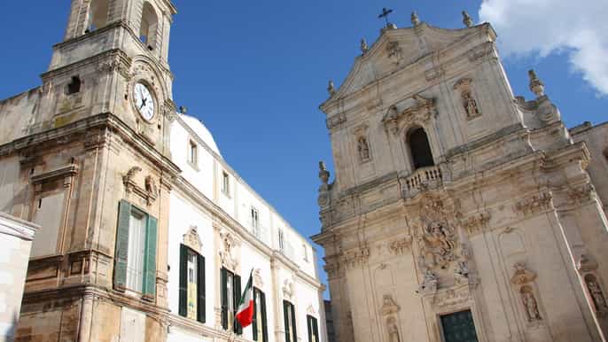 martina franca recorrido privado a pie