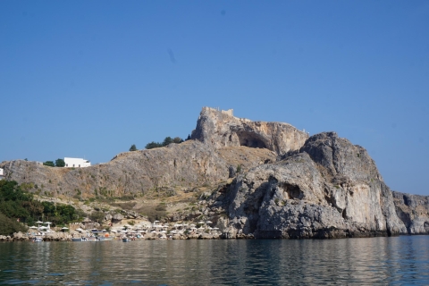 Lindos: zeekajakken en Akropolis van Lindos Tour met lunchGroepstour met hotelovername