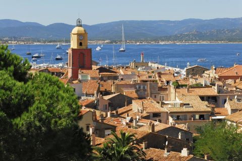 De Nice: transporte de ida e volta para Saint Tropez de barco