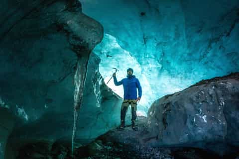 South Coast Iceland: 2-Day Blue Ice Cave & Jokulsarlon Tour