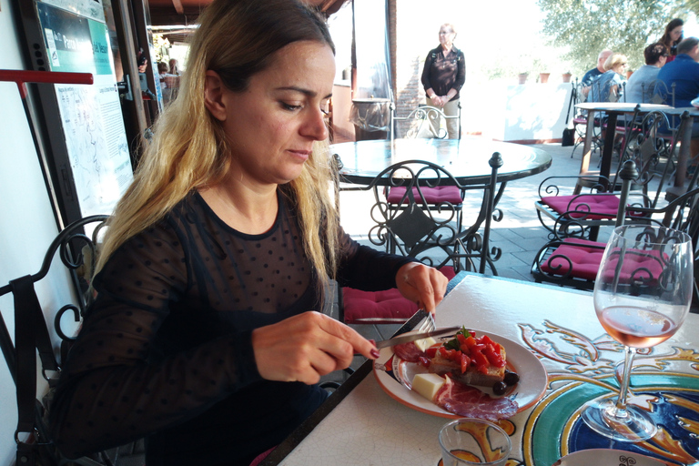 Da Roma: Rovine di Pompei e Vesuvio con pranzo e vino