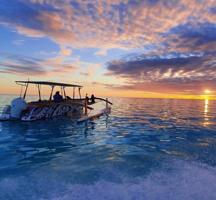 Bora Bora : Croisière privée au coucher du soleil
