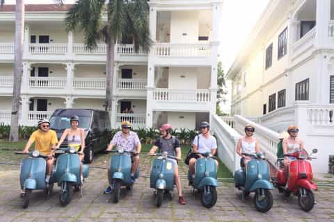 hoi an private 2.5hour vespa morning tour