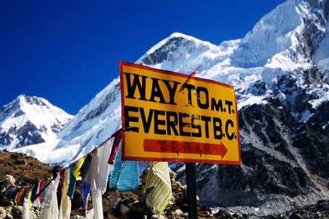 Everest: 16-daagse trektocht naar Everest Base CampOphalen van Thamel, Kathmandu