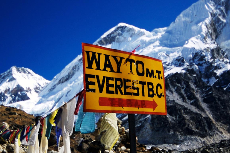 Everest : trek de 16 jours jusqu'au camp de base de l'EverestPrise en charge à Thamel, Katmandou