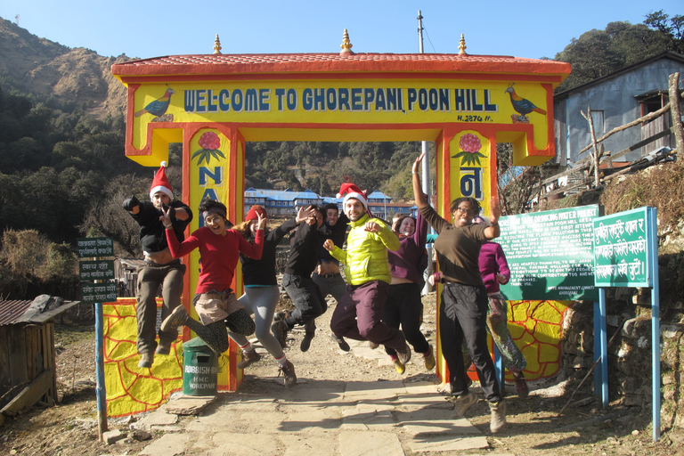 De Katmandou: Trekking de plusieurs jours à Poon Hill