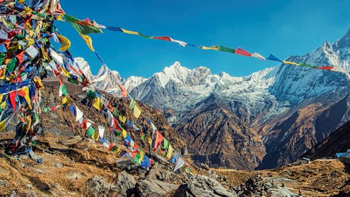 from kathmandu 11day annapurna base camp trek