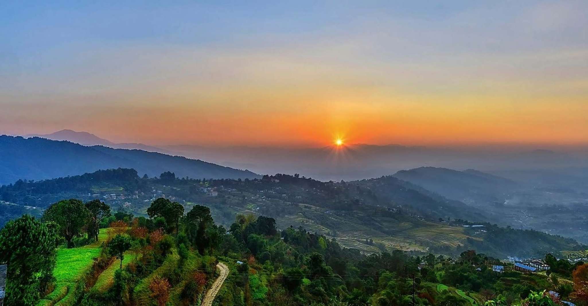 Katmandú, 2 noches 3 días Chisapani Nagarkot Trek Katmandú - Hizvo