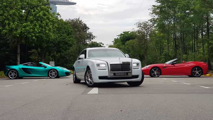 singapore customizable city tour in a luxury car