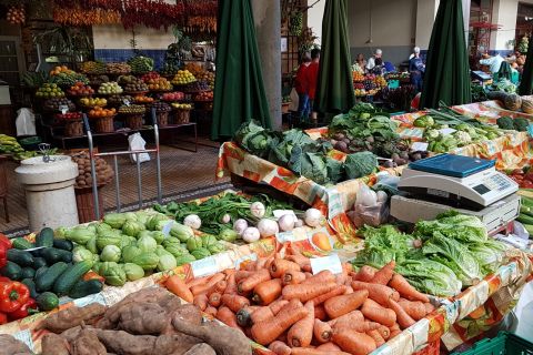 Madeira: excursão privada de meio dia ao mercado local