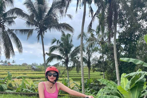 Ubud: Kuber single ATV Quad Adventure with Waterfall Track