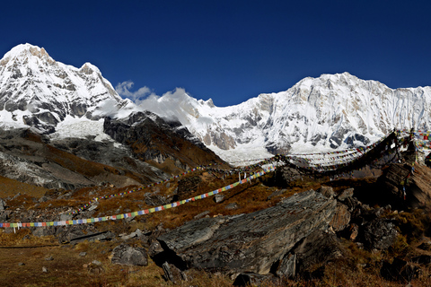 Pokhara: Lot helikopterem do bazy Annapurna