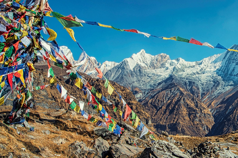 Pokhara: vuelo en helicóptero al campamento base de Annapurna