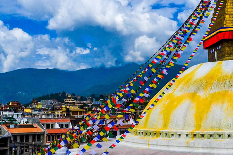 Kathmandu: Excursão turística guiada de 1 diaAeroporto Internacional de Tribhuvan - Ponto de Encontro