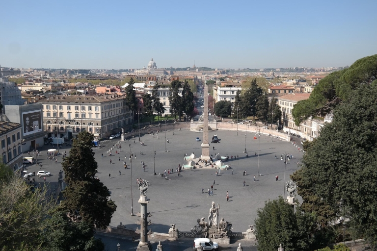 Rome: Sunset Piazza Sightseeing with Aperitivo Tour in English