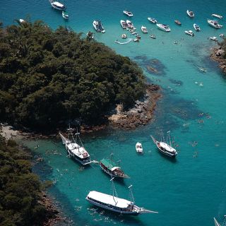 Angra dos Reis: 5-Stopp-Tour mit dem Ilha Grande-Schnellboot