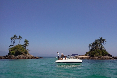 From Angra dos Reis: Botinas & Dentista Beach Speedboat Tour