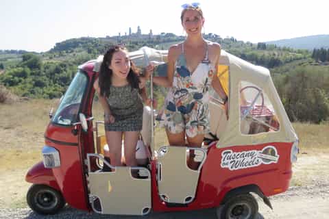 San Gimignano: Private Chianti Hills Tuk-Tuk Tour