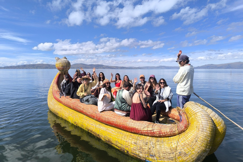Dive into Uros and Taquile with a workshop, lunch, and a swim in Lake Titicaca